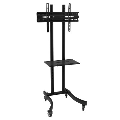 Supporto mobile da pavimento per TV LED/LCD 32-70'' con mensola
