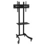 Supporto mobile da pavimento per TV LED/LCD 32-70'' con mensola