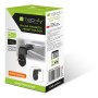 Supporto Magnetico da Auto per Smartphone con Due Placche Metalliche Universali