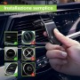 Supporto Magnetico da Auto per Smartphone con Due Placche Metalliche Universali