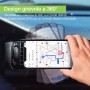 Supporto Magnetico da Auto per Smartphone con Due Placche Metalliche Universali
