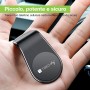 Supporto Magnetico da Auto per Smartphone con Due Placche Metalliche Universali