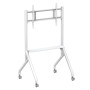Supporto Mobile da Pavimento Multifunzione per TV LCD/LED/Plasma 55-86'' Bianco