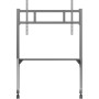 Supporto Mobile da Pavimento Multifunzione per TV LCD/LED/Plasma 65-100'' Nero