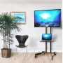 Supporto mobile da pavimento per TV LED/LCD 32-70'' con mensola