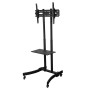 Supporto mobile da pavimento per TV LED/LCD 32-70'' con mensola