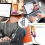 Supporto per Smartphone a Clip Magnetica Laterale per Notebook Laptop