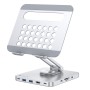Supporto per Tablet Hub Docking Station USB-C&trade 8 in 1