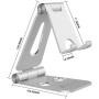 Supporto Regolabile e Pieghevole Porta Smartphone Tablet da Scrivania