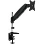 Supporto Tubolare a Gas da Scrivania per Monitor 15-27'' 360mm Nero