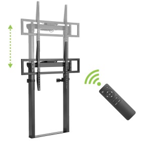 Supporto TV Motorizzato da Parete con Altezza Regolabile per TV da 55'' a 100'' e Telecomando