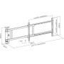 Supporto TV Basculante Motorizzato da Parete per TV da 32'' a 75''