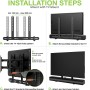 Supporto Universale per Soundbar da Muro o Staffa Max VESA 600x400