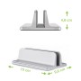 Supporto Verticale per Notebook in Alluminio