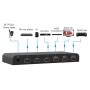 Switch HDMI 2.0 4x1 4K@60Hz con Splitter Audio eARC/ARC per Soundbar