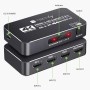 Switch HDMI 2.0b 3in 1out 4K HDR HDCP2.2 con Telecomando