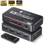 Switch HDMI 2.0b 3in 1out 4K HDR HDCP2.2 con Telecomando
