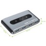Switch KVM USB 3.0 per 2 PC in 4 out