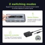 Switch KVM USB 3.0 per 2 PC in 4 out