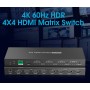 Switch Matrix HDMI2.0 4x4 4K@60 Hz