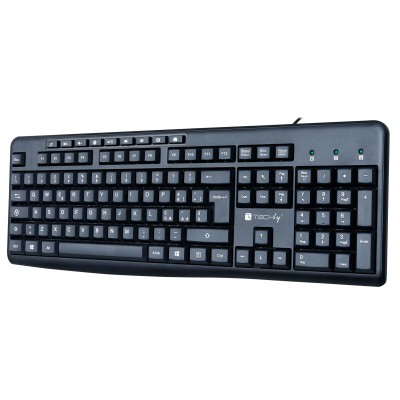 Tastiera USB 104 Tasti + 9 Multimediali