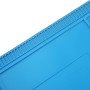 Tappeto da Saldatura e Riparazione Antistatico Antiscivolo Magnetico 45 x 30 cm in Silicone Blu