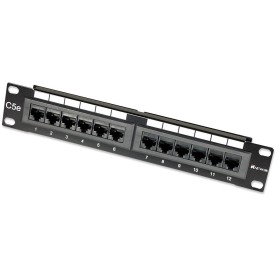 Pannello Patch 12 Porte, 10'', 1U, CAT5E UTP