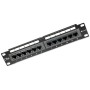 Pannello Patch 12 Porte, 10'', 1U, CAT5E UTP