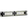 Pannello Patch 12 Porte, 10'', 1U, CAT5E UTP