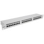 Pannello Patch FTP 24 porte 19'' Cat6a Grigio