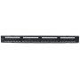 Pannello Patch Modulare 24 Porte Slim 1U Nero