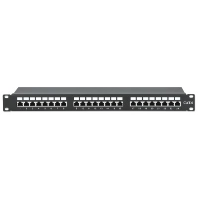 Pannello Patch STP 24 Posti RJ45 Cat.6
