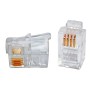 Plug Telefonico RJ14/RJ11 6 poli 4 contatti