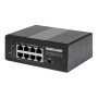 Switch Ethernet Gigabit 8 porte PoE+ con PoE Passante