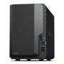 SYNOLOGY NAS TOWER 2BAY 2.5"/3.5" HDD SATA CPU Realtek RTD1619B + 2Gb Ram DDR4 + 2x Gigabit + x3 USB