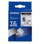 BROTHER NASTRO LAMINATO DA 6 MM (8 M) NERO/BIANCO