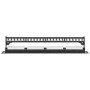 Pannello Patch UTP 24 Posti RJ45 Cat.6 con Barra Gestione Cavi