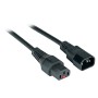 Cavo Prolunga C14 180&deg a C13 180&deg con Blocco IEC 3m