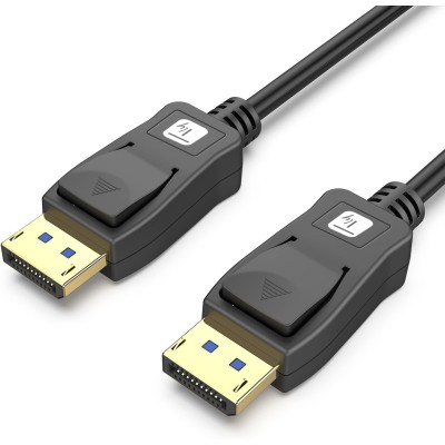 Cavo Audio/Video DisplayPort 2.1 M/M 4K 2m Nero