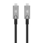 Cavo Ottico Attivo Dati e Video USB 3.2 Gen 2 USB-C&trade M/M Fibra Ottica 4K 7,5 m