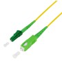Cavo Fibra Ottica Monomodale OS2 SC/APC LC/APC 9/125 5 m