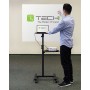 Carrello per Proiettore Notebook Regolabile con Mensola