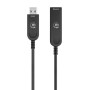 Cavo Ottico Attivo USB 3.2 Gen 2 SuperSpeed+ AOC USB A M/F 50m