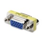 Mini Gender Changer VGA DB 15 poli HD F/F