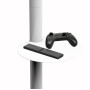 Supporto a Pavimento con Mensola Trolley TV LCD/LED/Plasma 37-86'' Bianco