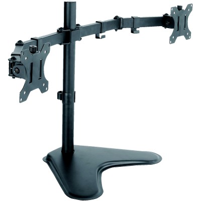Supporto da scrivania per 2 Monitor 13-32'' con base