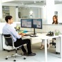 Supporto da scrivania per 2 Monitor 13-32'' con base