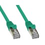 Cavo di rete Patch in rame Cat.6 Verde SFTP LSZH 5m