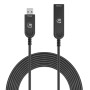 Cavo Ottico Attivo USB 3.2 Gen 2 SuperSpeed+ AOC USB A M/F 20m