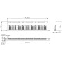 Pannello Patch STP 24 Posti RJ45 19'' 1U Cat.6A Nero